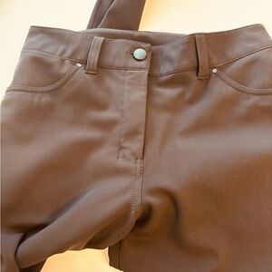 Lululemon Black Button with Pockets Skinny Dress Pants